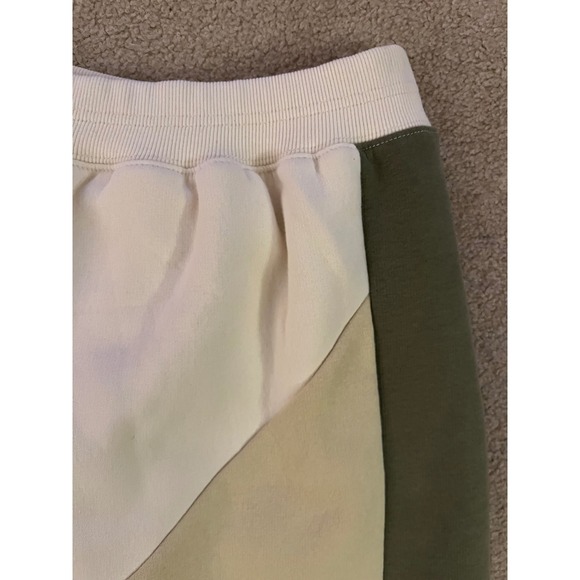 Anthropologie Daily Practice NWT Colorblock Sweatshirt Skirt Greem - Size XS - Picture 8 of 9